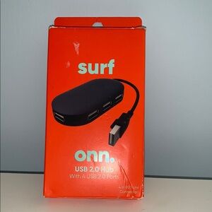 Onn USB 2.0 Hub with 4 Ports